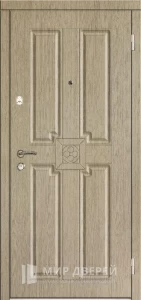 Входная дверь с зеркалом от производителя №51 внешняя - фото