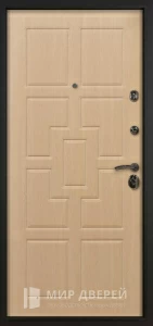 Дверь входная трехконтурная металлическая №10 внутренняя - фото