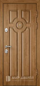 Стальная дверь с шумоизоляцией с виноритом №9 внешняя - фото